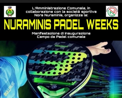 Manifestatzioni e incingiadura Campu de Padel