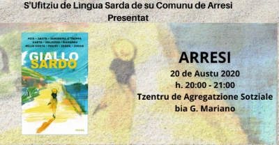 Arresi. Presentada de su l&iacute;bburu &ldquo;Giallo Sardo&rdquo;. 20 de Austu 2020