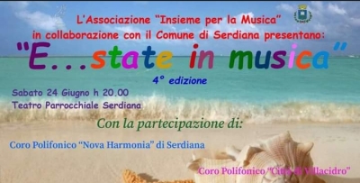 &ldquo;E&hellip;state in musica&rdquo; sa de 4 editzionis