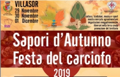 Biddesorris. Sa de 2 editzionis de sa "Festa de sa Canciofa" - 29 de Donniasantu - 1&deg; de Meseidas 2019