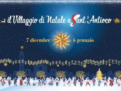Santu Antiogu. "Il Villaggio di Babbo Natale". 7 de Meseidas 2019 - 6 de Gennaxu 2020.