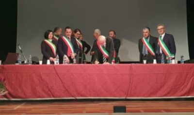 G&ugrave;spini: Progetus de svilupu territoriali. Firmau su protocollu