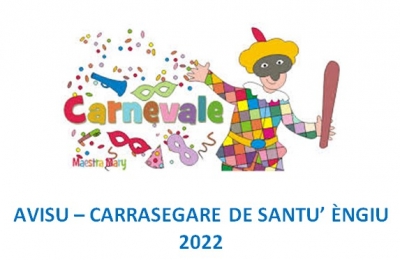 Carrasegare de Santu '&Egrave;ngiu. Avisu