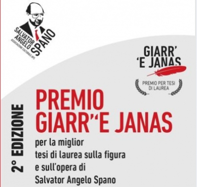 Pr&eacute;miu po tesis de L&agrave;urea "Giarr' 'e Janas". 2^ editzioni