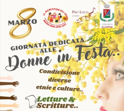 "8 de Martzu. Dii dedicada a is f&eacute;minas in festa"