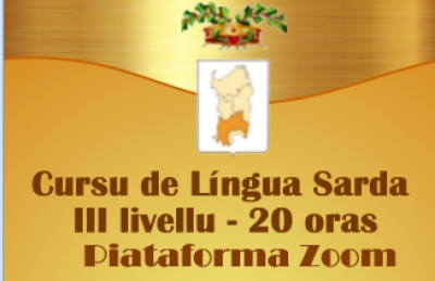 Prov&iacute;ntzia de su Sud Sardigna. Su cursu de L&iacute;ngua Sarda de III livellu si fait  on line. Su cursu est a indonu.