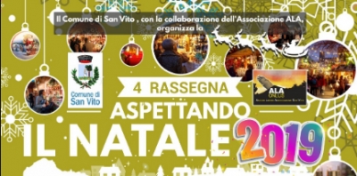 Santu Idu. "Aspettando il Natale": 14 de Meseidas 2019 - 12 de Gennaxu 2020.