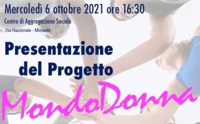 Presentada de su progetu "MondoDonna"
