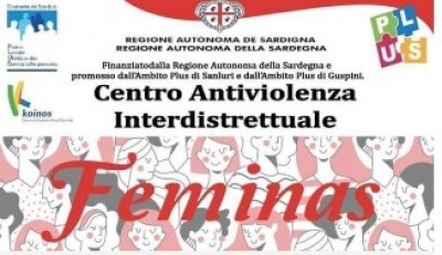 Feminas:Tzentru  interdistretuali contras a sa viol&eacute;ntzia asuba de is F&eacute;minas