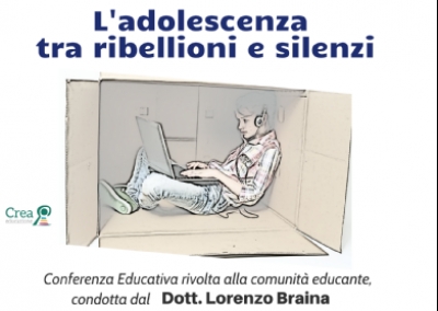 G&ugrave;spini. Cufer&eacute;ntzia: "L'Adolescenza tra ribellioni e silenzi". 14 de Meseidas 2019.