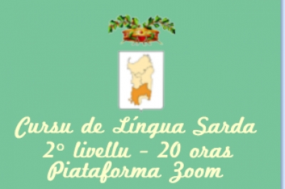 Prov&iacute;ntzia de su Sud Sardigna. Su cursu de L&iacute;ngua Sarda de II livellu si fait on line. Su cursu est a indonu.