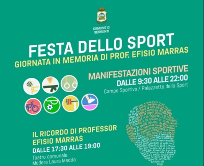Festa de su Sport. Giorronada po arregordai su Maistu Efisio Marras