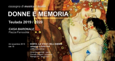 Teulada. Rass&iacute;nnia de M&uacute;sica e Teatru: "Donne e Memoria".