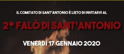 Carb&ograve;nia. Cen&agrave;bara 17 de Gennaxu in Barbusi &ldquo;Su de duus Fogadonis de Sant&rsquo;Antoni Abati&rdquo; po torrai a arremonai una costum&agrave;ntzia culturali sarda antiga.