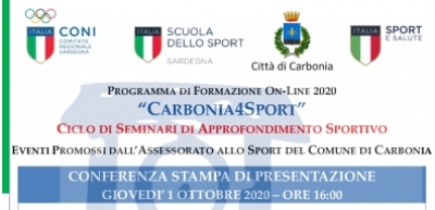 Carb&ograve;nia. Gi&ograve;bia 15 de mesi de lad&agrave;mini a is 15:30 in sa sala polifuntzionali su cunvegnu &ldquo;Saludi e nutritzioni&rdquo;, segundu apuntamentu de su tziclu de semin&agrave;rius &ldquo;Carb&ograve;nia4Sport&rdquo;.