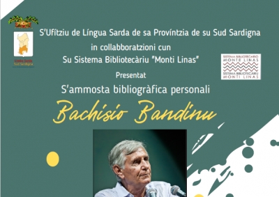 Ammosta bibliogr&agrave;fica  &ldquo;Bachisio Bandinu&rdquo;. 8 de L&agrave;mparas 2022, Biddacidru, Biblioteca Comunali &ldquo;Antonio Gramsci&rdquo;.