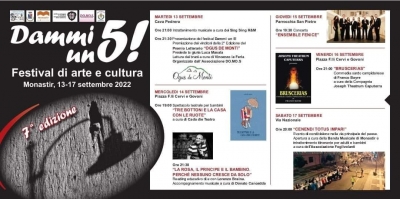 Editzioni noa de "Dammi un 5!" Festival.