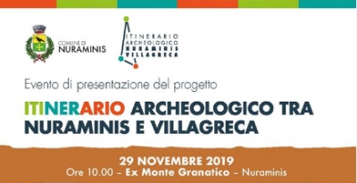 Nur&agrave;minis. Presentada progetu: "Percursu archiol&oacute;gicu intra de Nur&agrave;minis e Biddarega"
