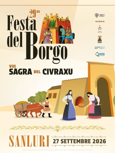 Seddori: Su 27 de Cabudanni sa de 29 Festas de su Burgu e sa Sagra de su Civraxu