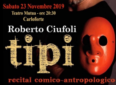 R&eacute;tzita c&oacute;micu - antropol&oacute;gica  "Tipi"de Roberto Ciufoli.
