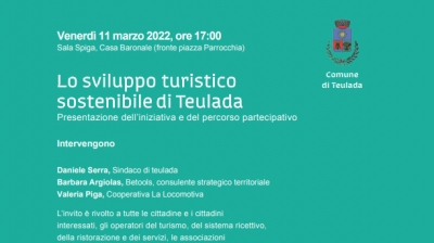 Sala Spiga, Domu Baronali at&oacute;biu "Su svilupu tur&iacute;sticu sosten&iacute;bili de Teulada"
