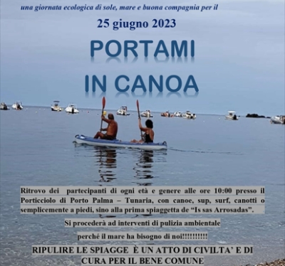 Istadi in Tun&agrave;ria 2023 - Portam&iacute; in canoa