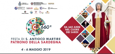 Inghitzat s&agrave;budu 4 de Maju sa de 660 Festas de Santu Antiogu