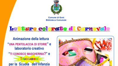 Leturas coloradas de Carnevali &ndash; Animatzioni a sa letura .