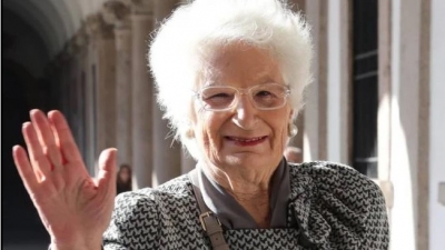 Igr&egrave;sias. Cunf&egrave;rria de sa Citadin&agrave;ntzia Onor&agrave;ria a sa Senadora Liliana Segre.