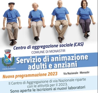 Serv&iacute;tziu de alentadura po genti manna. Funt abertas is iscritzionis.