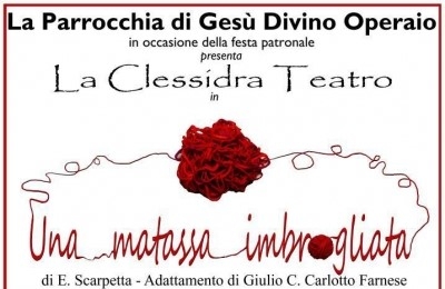 S&agrave;budu 19 de Meselad&agrave;mini in su &ldquo;Teatro Centrale&rdquo; nc&rsquo;est su spet&agrave;culu &ldquo;Una matassa imbrogliata&rdquo;.