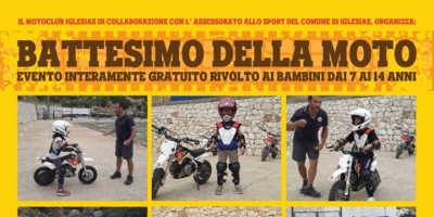 Manifestatzioni isportiva: &ldquo;Battesimo della Moto&rdquo;