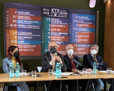 Presentaus is at&oacute;bius po su 2022 in su Teatru M&agrave;ssimu