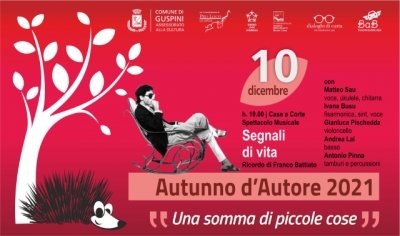 Autunno d'Autore: Acunt&eacute;ssiu de serrada "Segnali di vita"