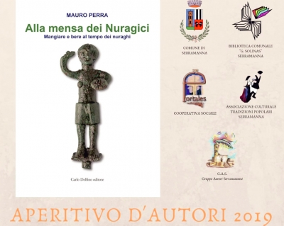 Presentada de su l&iacute;bburu: " Alla mensa dei nuragici" de Mauro Perra.