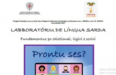 Si arritzint is iscritzionis po su de 2 labborat&oacute;rius de l&iacute;ngua sarda "Prontu ses".