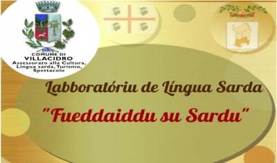 Biddacidru. Labborat&oacute;riu de L&iacute;ngua Sarda po mannus "Fueddaiddu su Sardu". Su labborat&oacute;riu est a indonu.