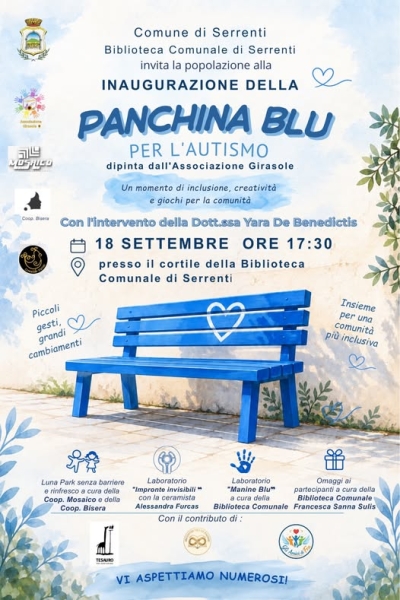 Serrenti: Incingiadura de s&rsquo;Istradili Bleu po s&rsquo;Autrismu