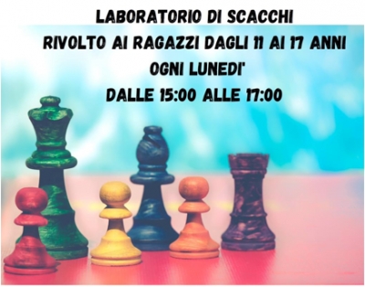 Labborat&oacute;riu de scacus po piciocheddus de is 11 a is 17 annus.