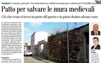 Comunu de Seddori. Comunu, privaus e Subraintend&egrave;ntzia ant a collaborai po avalorai is fortificatzionis